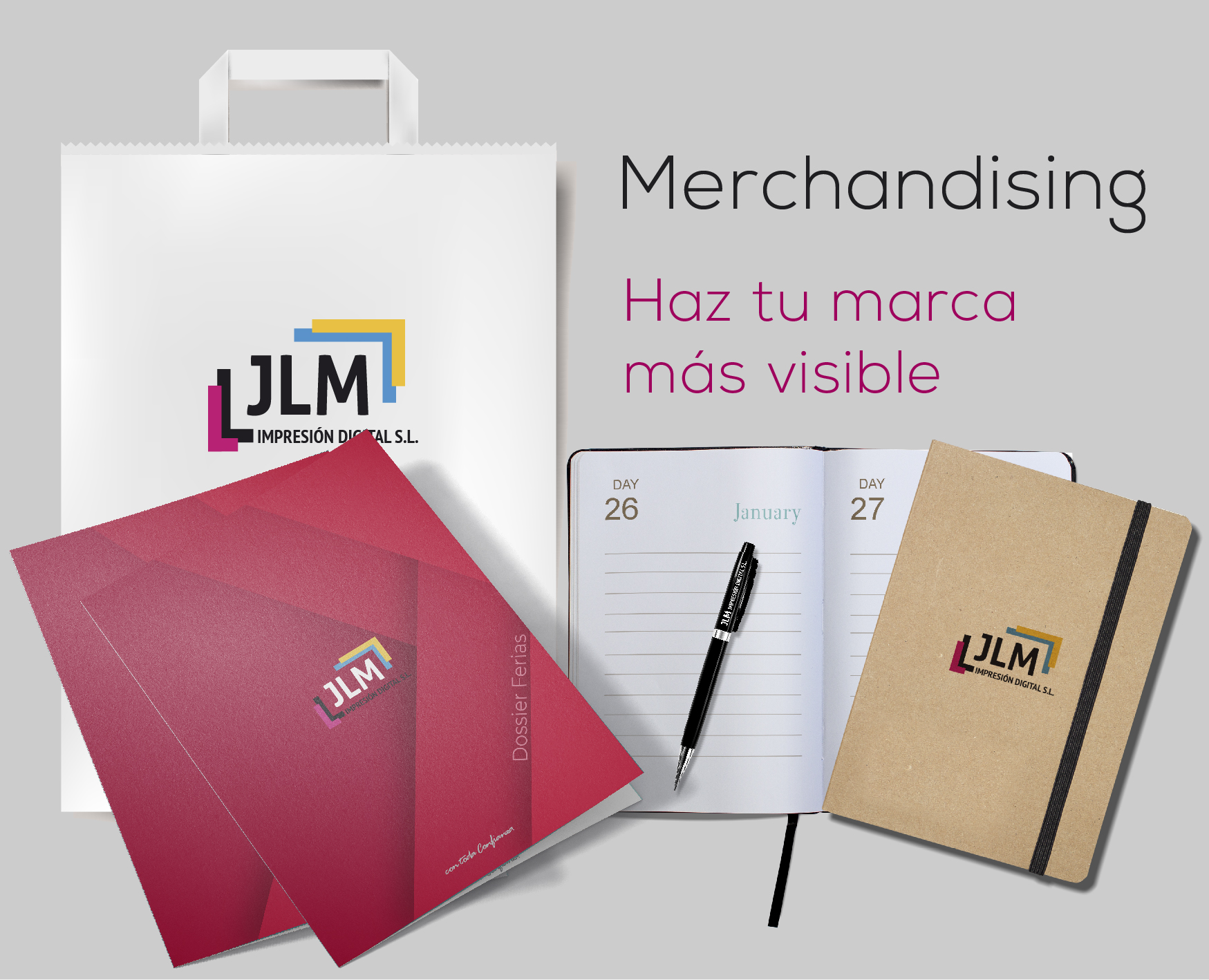 Merchandising personalizado - Productos