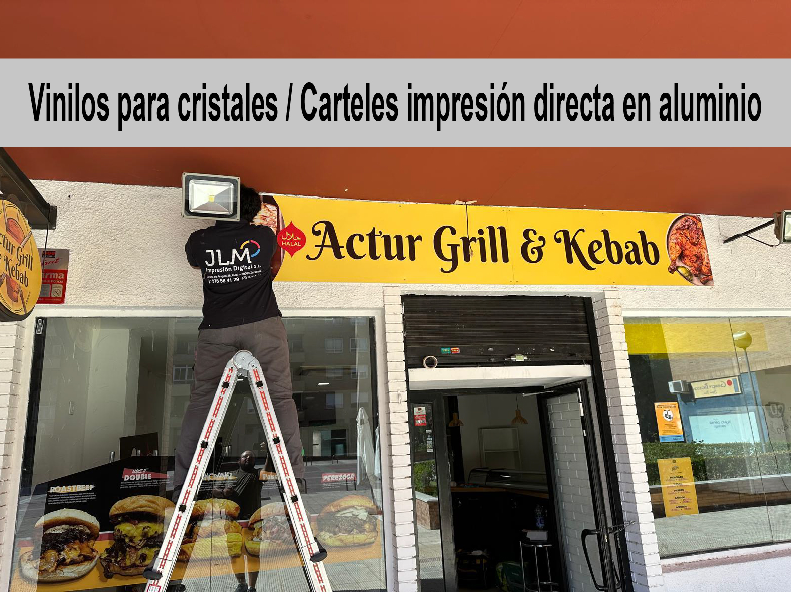 Rotulación y cartelería - Trabajos realizados